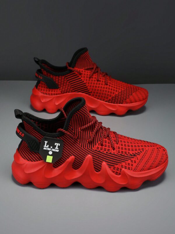 Men's Ultra-Light Flame Shoes Thick-Soled Sports Outdoor Casual Shoes Personalized Four-Season Shoes%010312 - Image 11