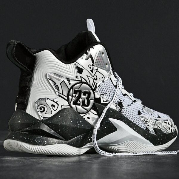 Professional Breathable High-Top  Sneakers With Non-Slip & Shock Absorption For Real Summer Sports Action.%010601 - Image 4