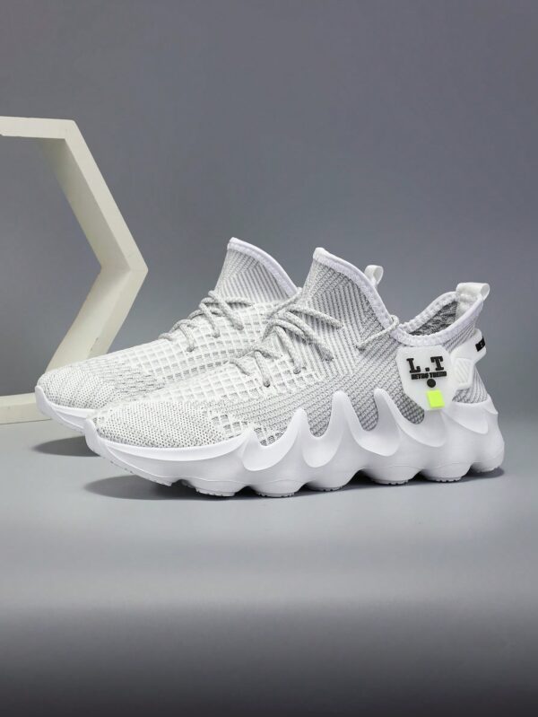Men's Ultra-Light Flame Shoes Thick-Soled Sports Outdoor Casual Shoes Personalized Four-Season Shoes%010312 - Image 4