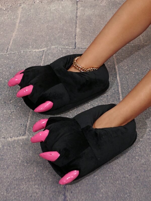 Interesting dinosaur claws design slippers, girls’s indoor warm indoor slippers, only There is a size%010403 - Image 4
