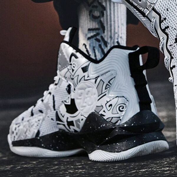 Professional Breathable High-Top  Sneakers With Non-Slip & Shock Absorption For Real Summer Sports Action.%010601 - Image 2