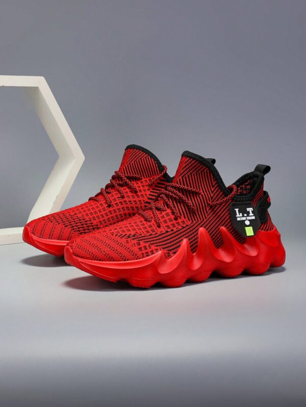 Men's Ultra-Light Flame Shoes Thick-Soled Sports Outdoor Casual Shoes Personalized Four-Season Shoes%010312 - Image 7