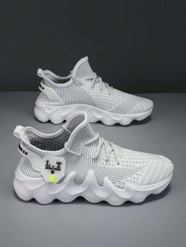 Men's Ultra-Light Flame Shoes Thick-Soled Sports Outdoor Casual Shoes Personalized Four-Season Shoes%010312 - Image 3