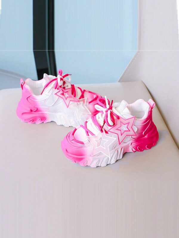 Cute men and women in the fashion star pattern low -level sports shoes, durable and super slippery, all seasons(Not adult size shoes)%010305 - Image 4