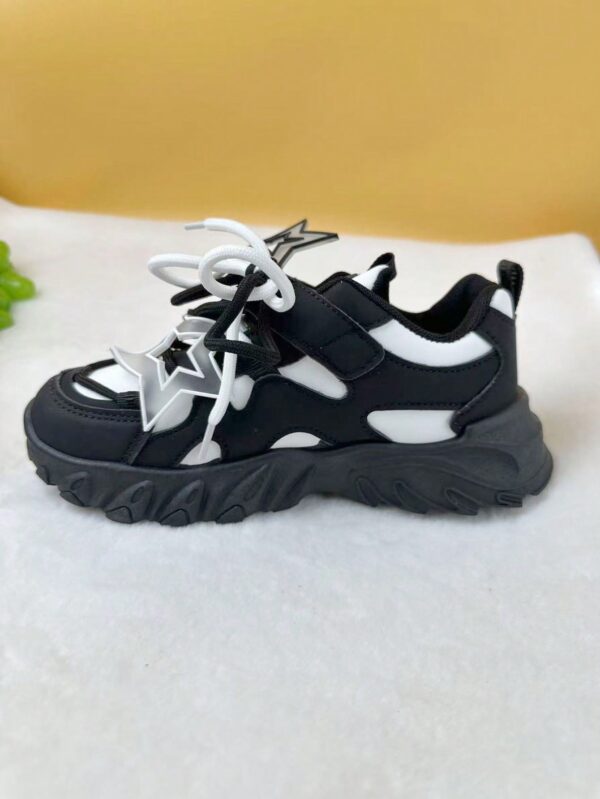 Cute men and women in the fashion star pattern low -level sports shoes, durable and super slippery, all seasons(Not adult size shoes)%010305 - Image 3